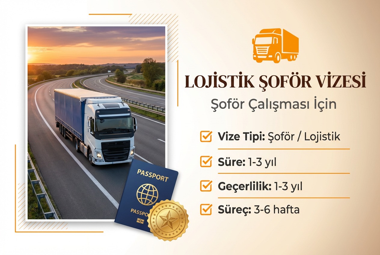 Lojistik Vize / Şöför Vizesi